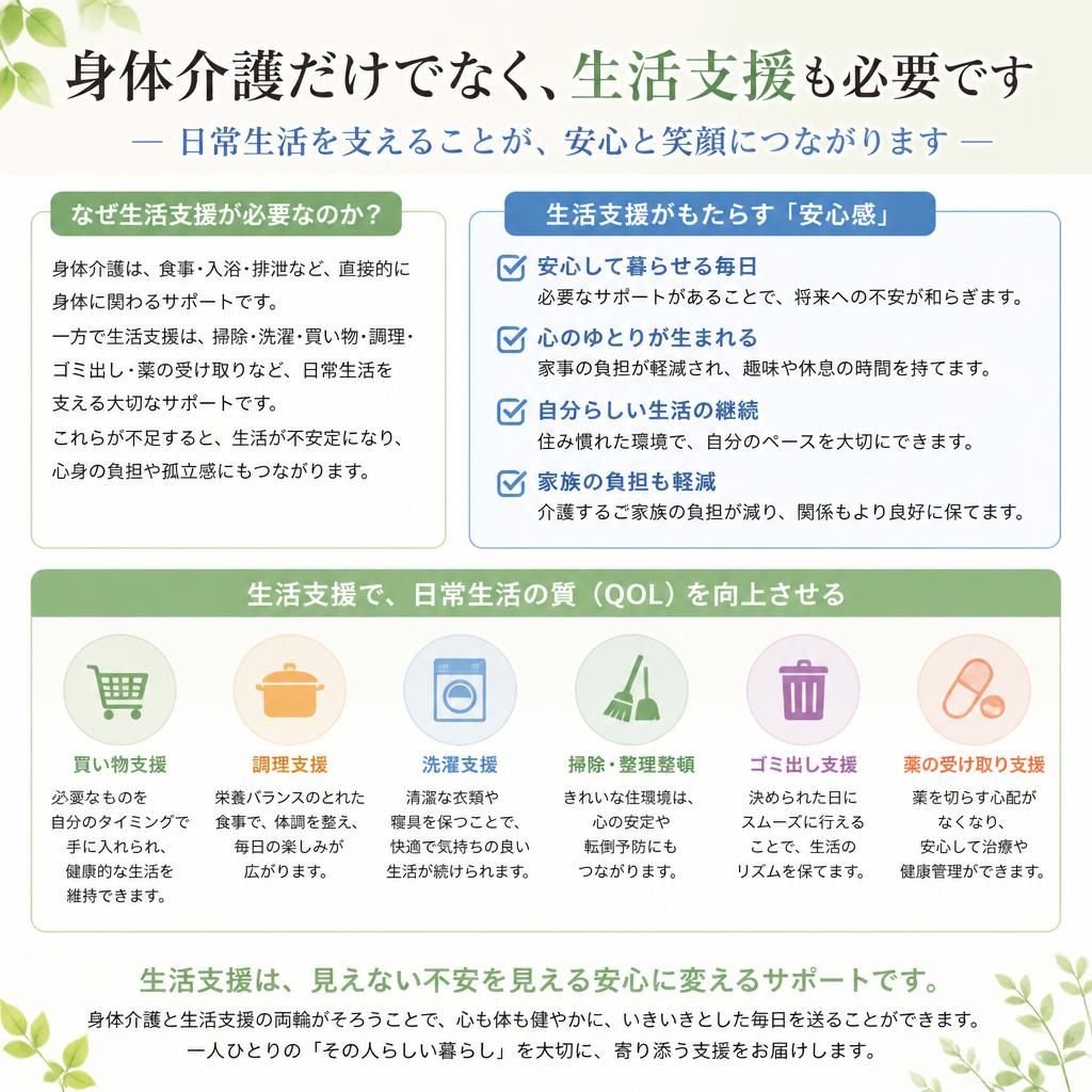 生活支援の重要性