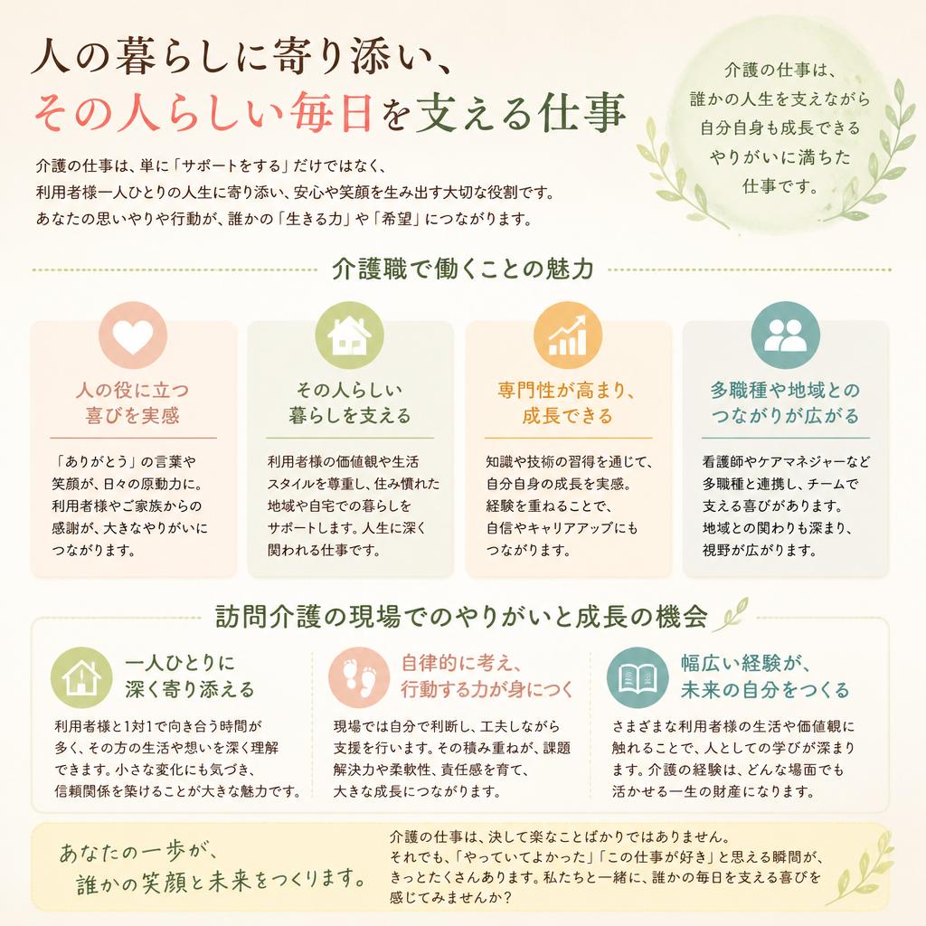 介護職のやりがい
