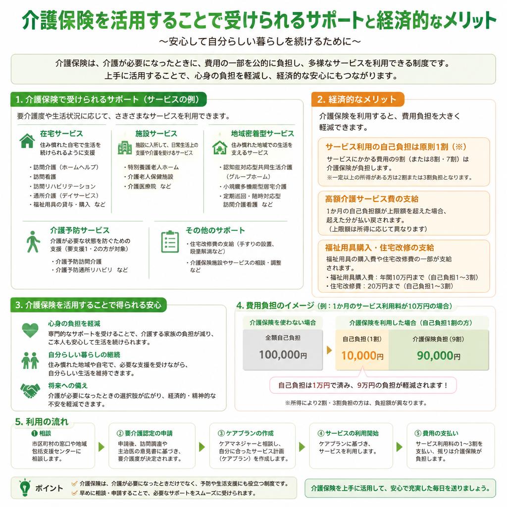 5. 介護保険を利用するメリット