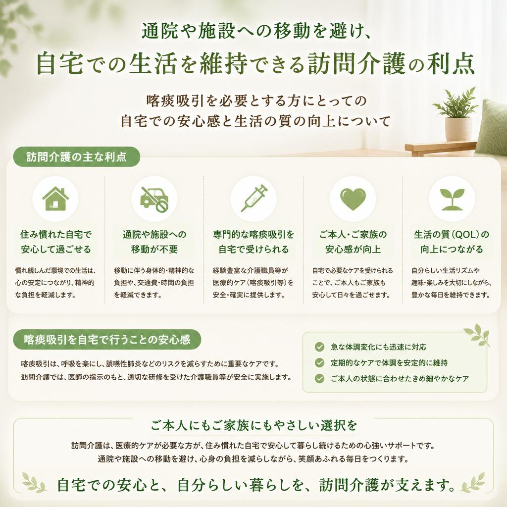 訪問介護のメリット