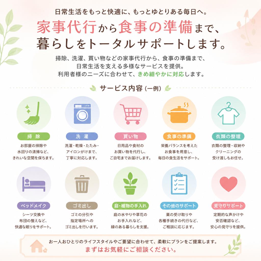 生活援助の内容