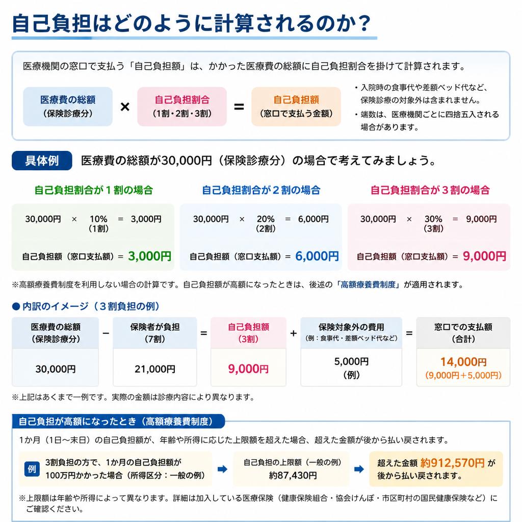 自己負担の仕組みとその計算方法