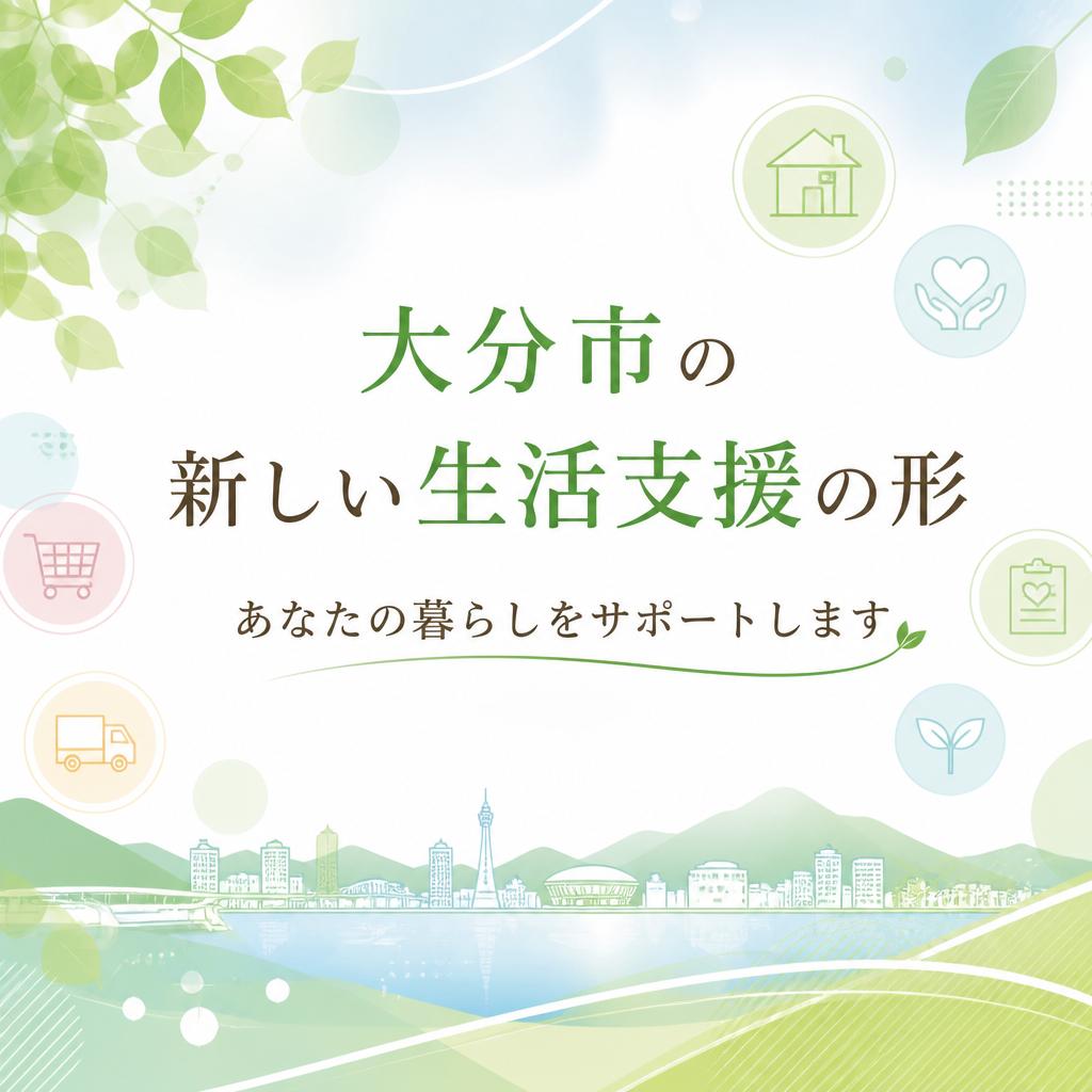 大分市の新しい生活支援の形、あなたの暮らしをサポートします