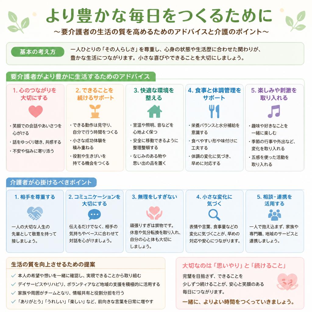 シニアライフを豊かにするためのポイント