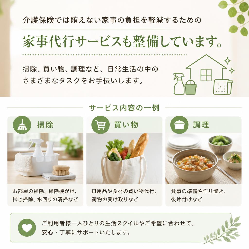 家事代行サービスの選択肢