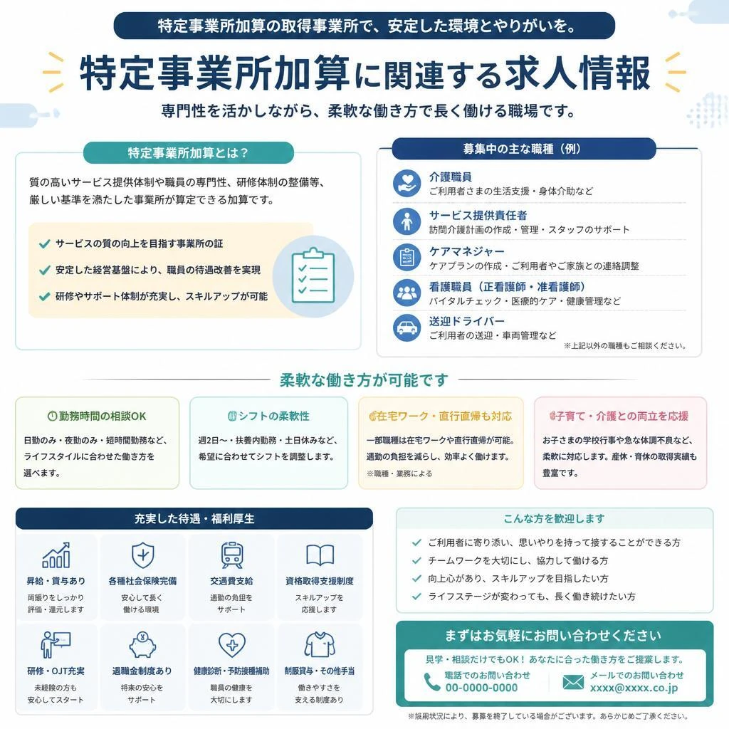 求人情報のご案内