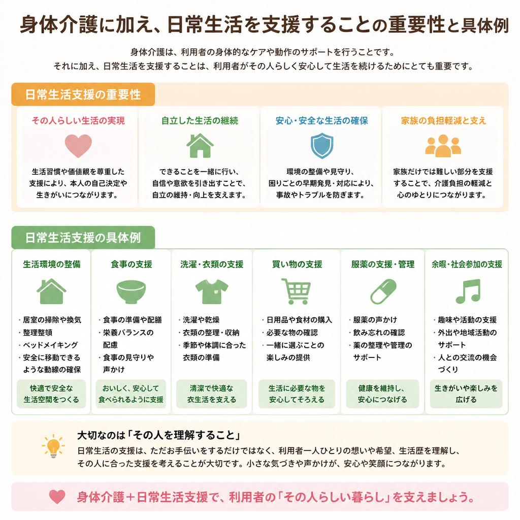 生活支援の重要性