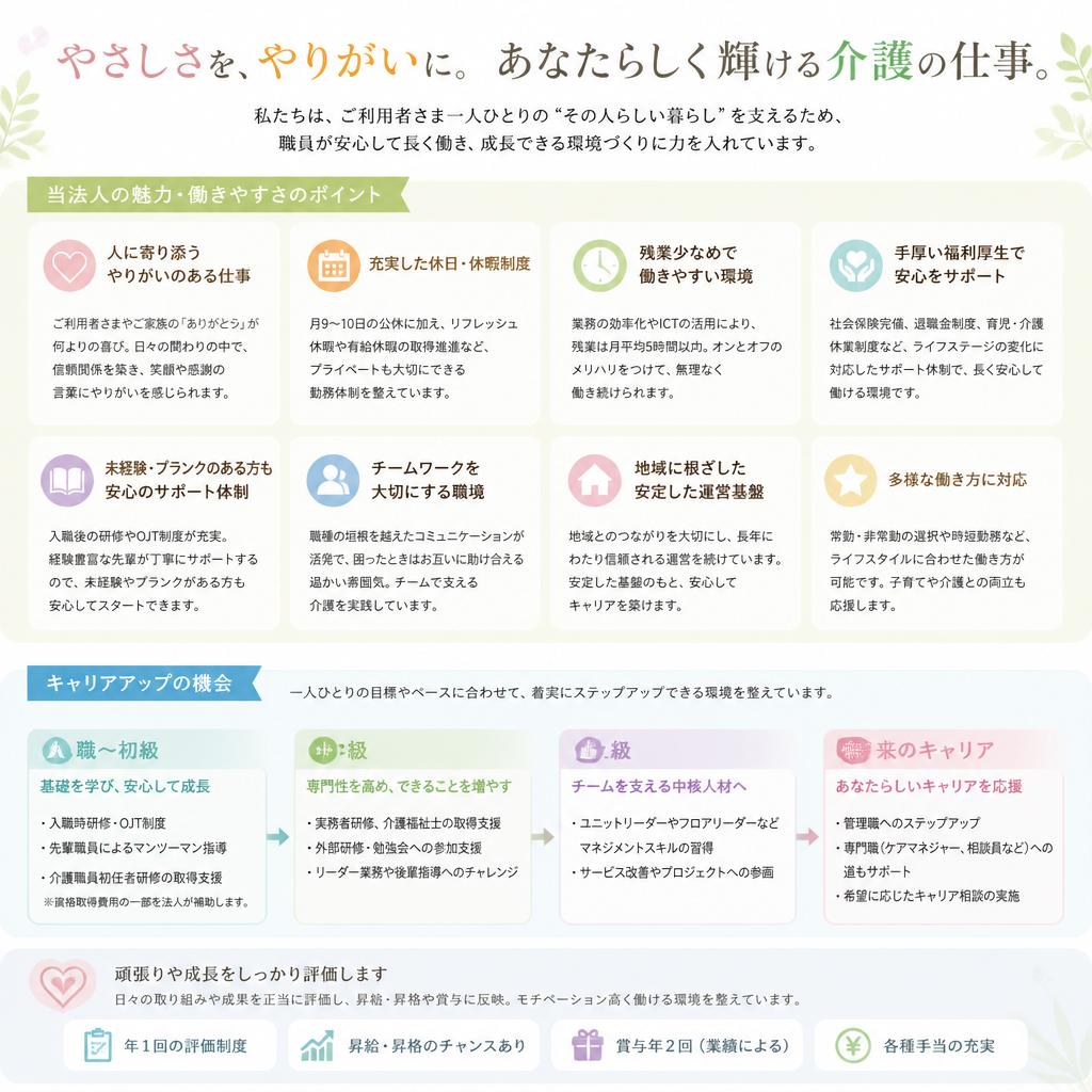介護職求人の魅力
